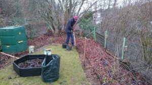 Gartenarbeit Januar